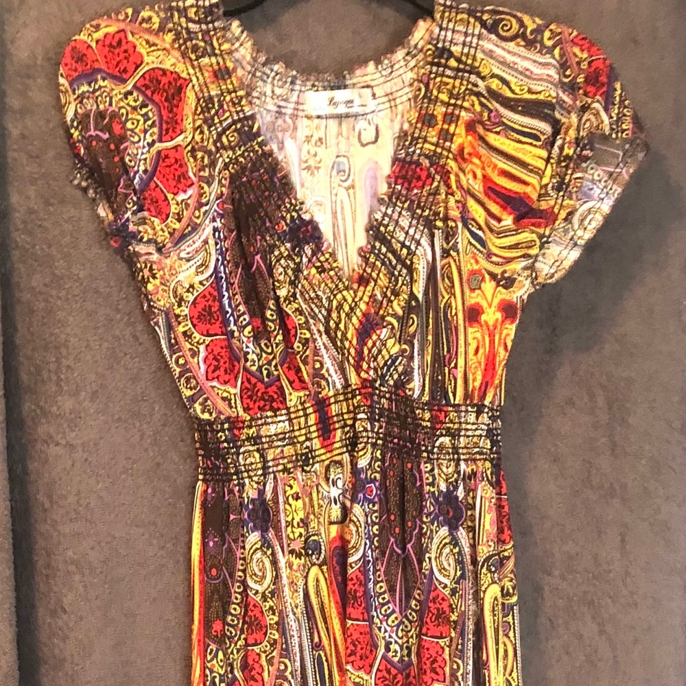 Colorful Maxi Dress